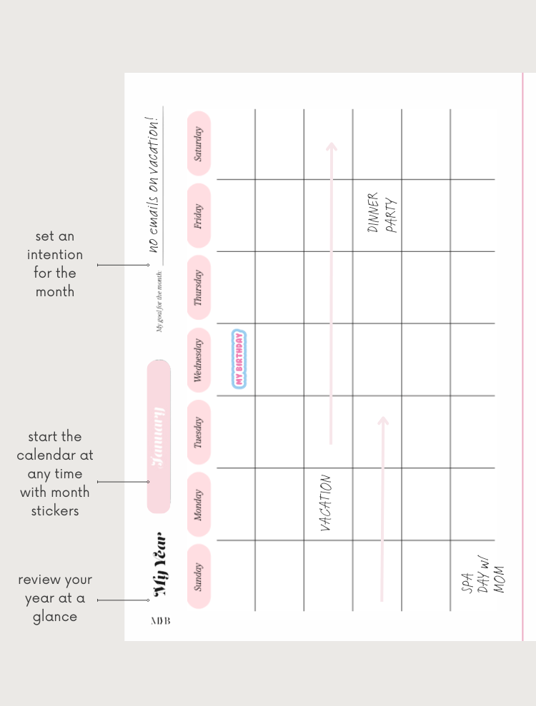MYB PLANNER
