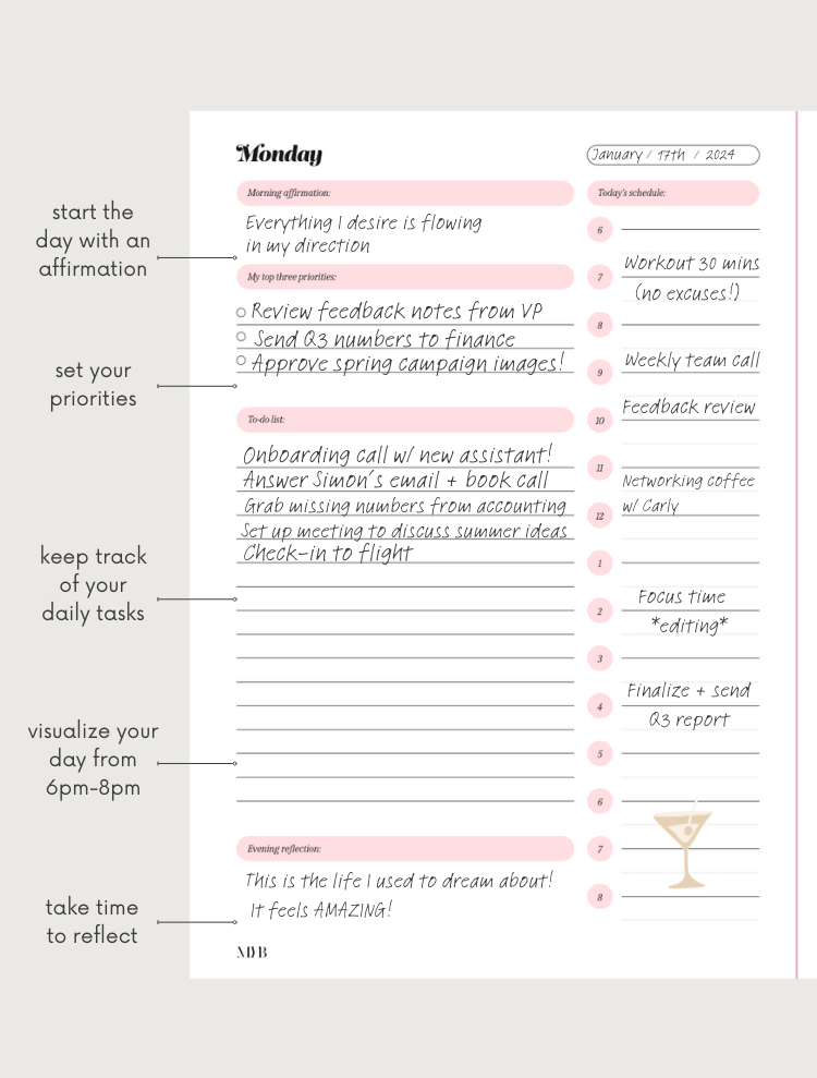 MYB PLANNER